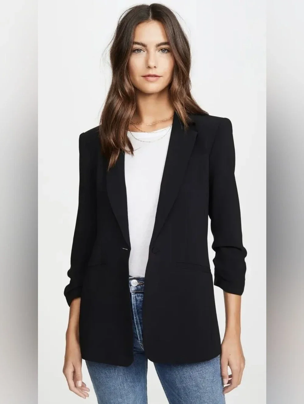 Cinq a Sept Khloe Blazer Black Size 4